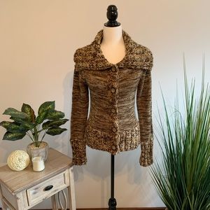 🎉 SALE 🎉 Le Château Knit Button-Down Cardigan